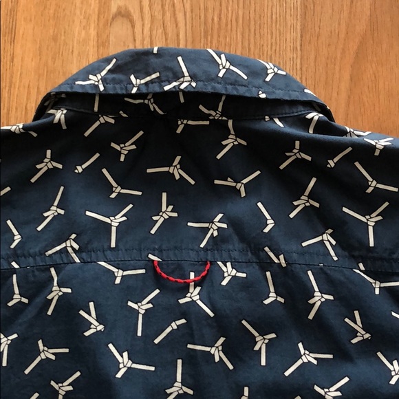 Topo Designs Women’s Medium Knot Design Button Up Shirt - Picture 6 of 8